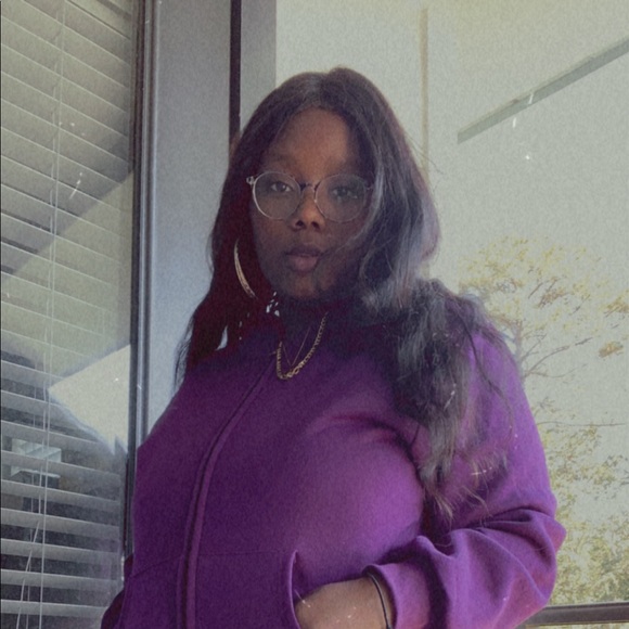 faux fur lined jacket and pants set - Picture 3 of 3